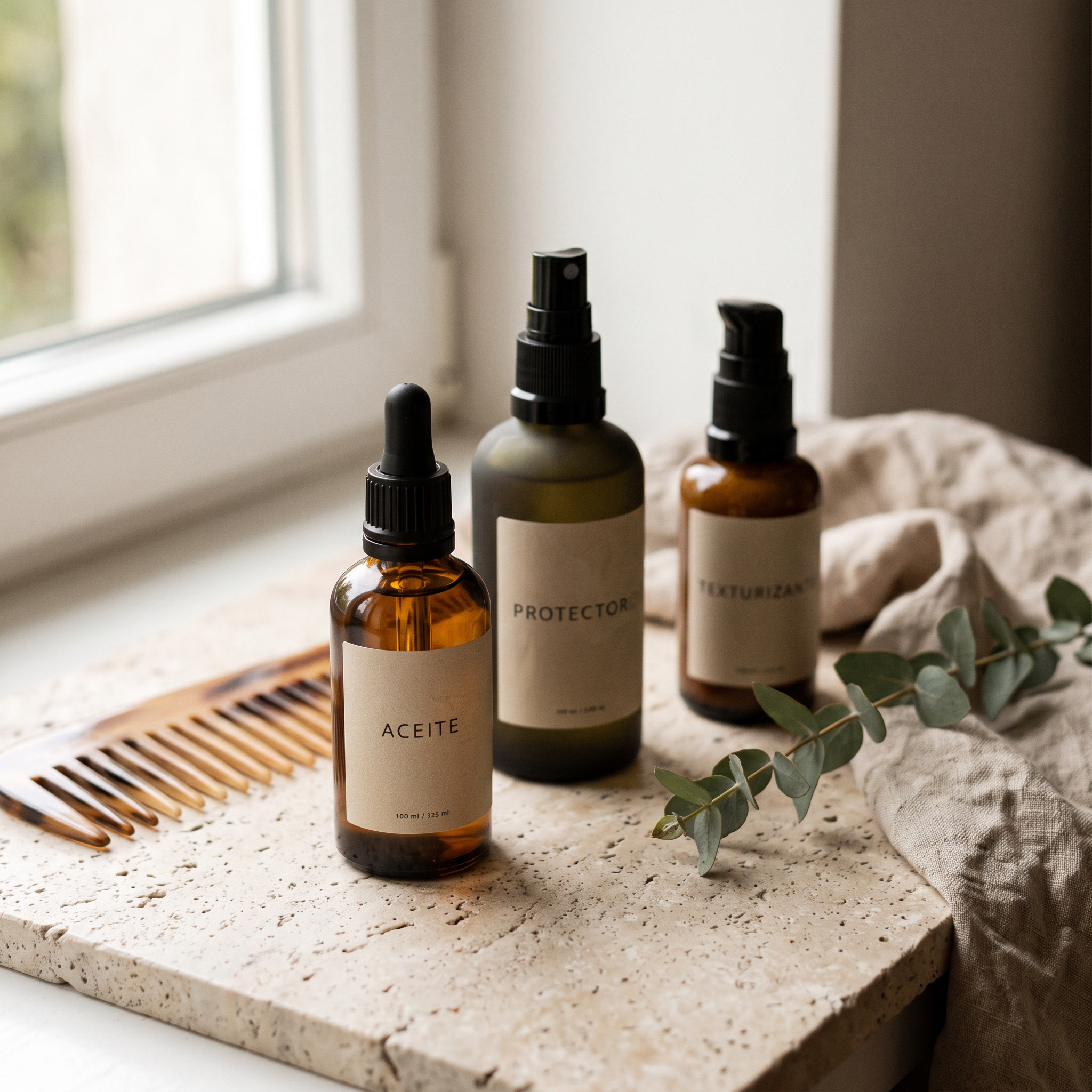 Aceites, texturizantes y protectores térmicos