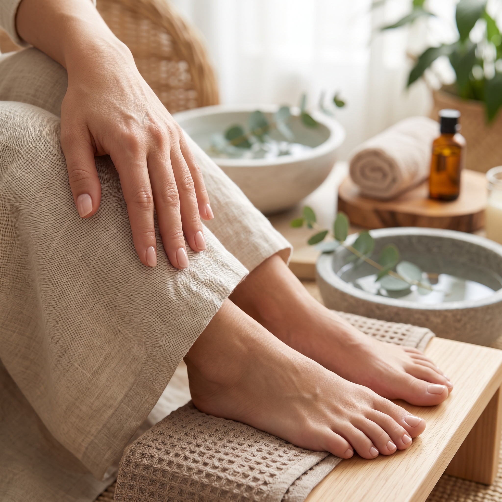 Manicura y pedicura en La Pelu Singular